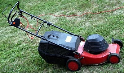 corded electric lawn mower