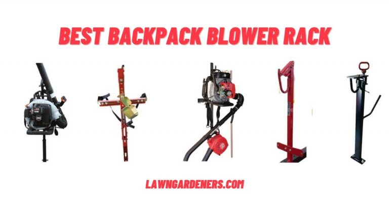best backpack blower racks