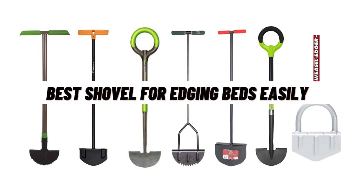 best shovel for edging beds easily