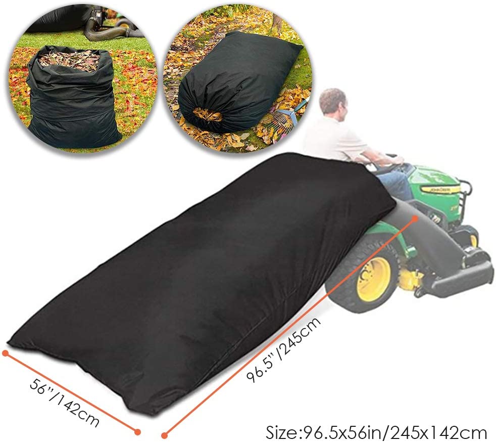 Lawn Tractor Leaf Bag Universal Fit Mayhour Extra Large Reusable Leaves Waste Bag