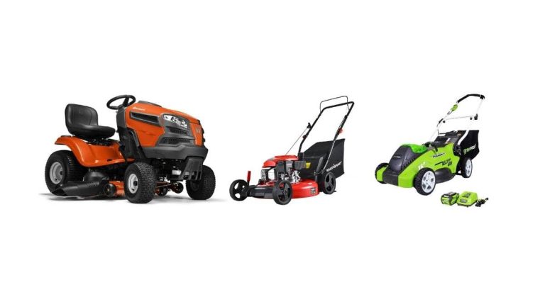 types of commercial lawn mowers