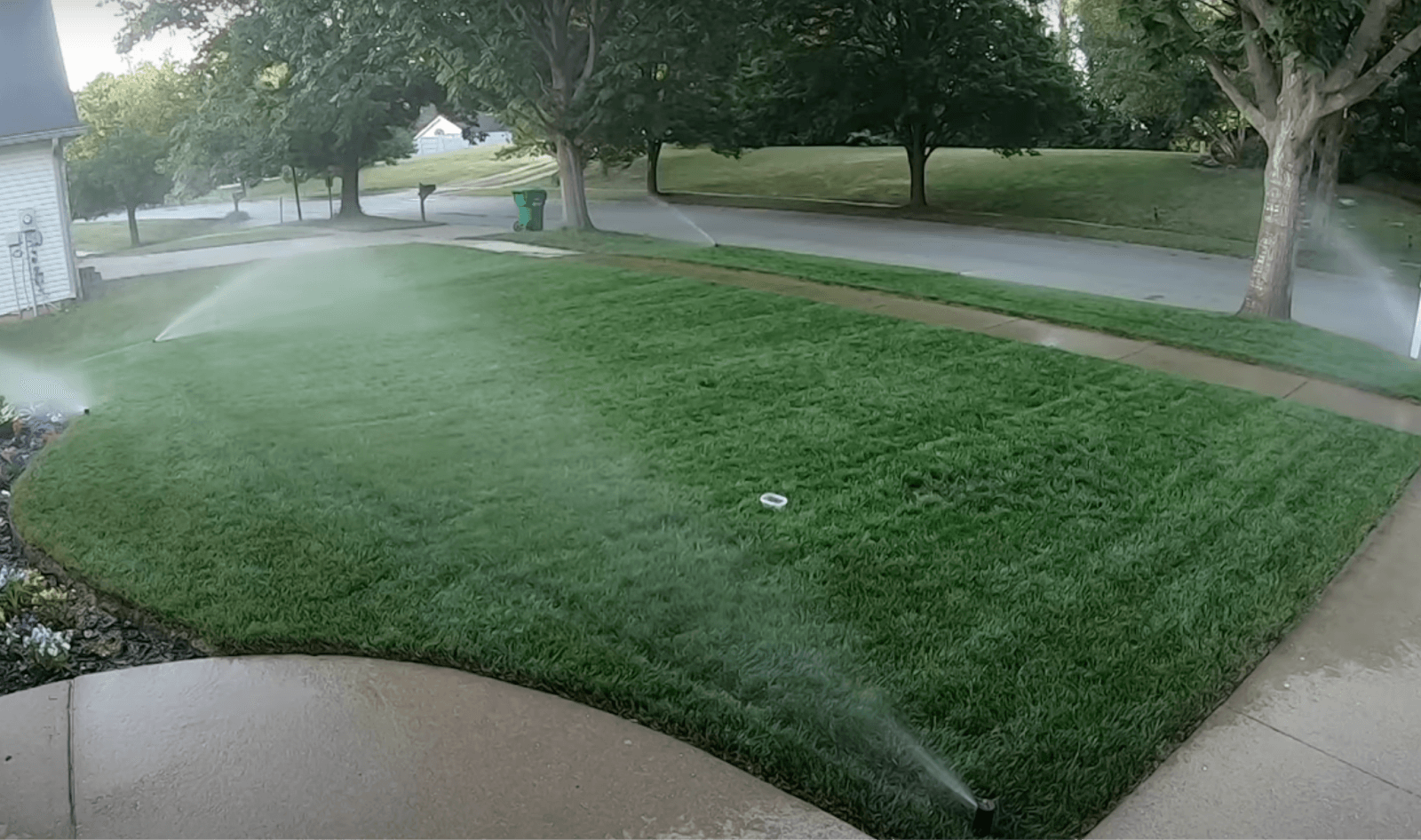 Step 5 - Water In the New Sod