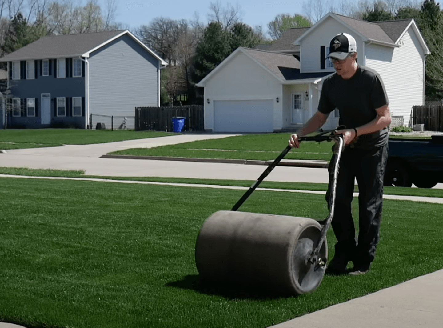 Step 4 - Roll the Lawn