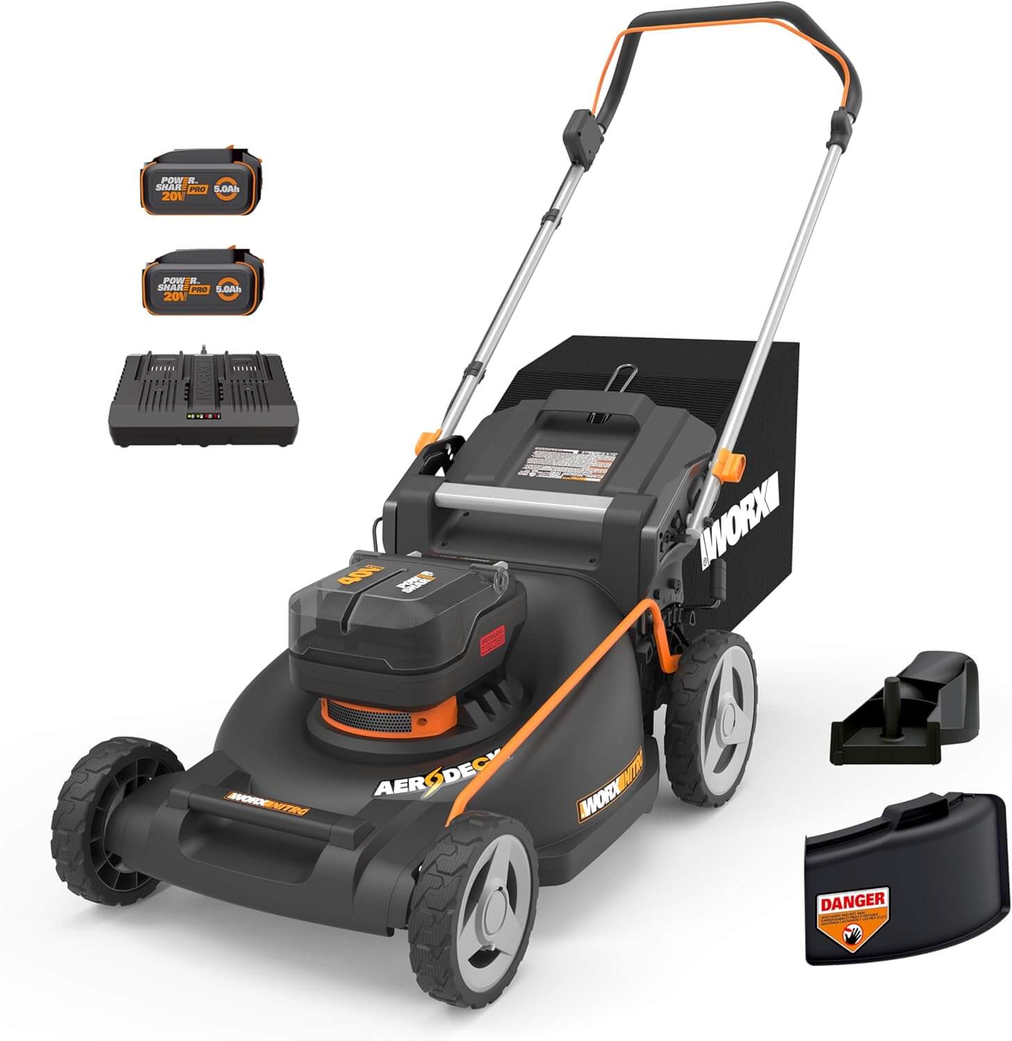 WORX Nitro 40V 21 Cordless Lawn Mower